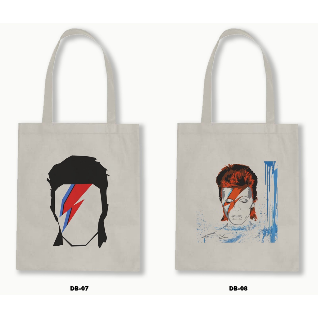 TOTE BAG BLACU - DAVID BOWIE