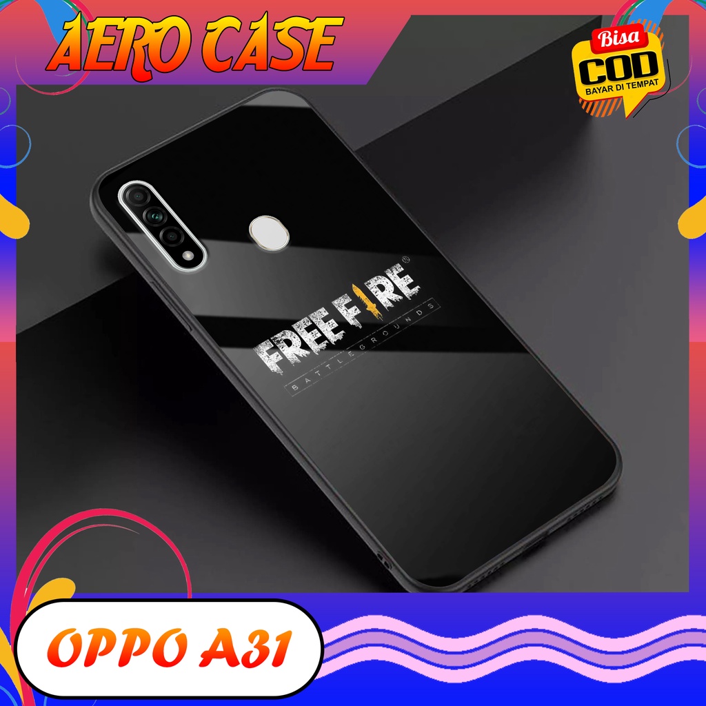 Case OPPO A31  - Casing OPPO A31  Terbaru 2022 AERO CASE [ GAME FF ] Silikon  OPPO A31 -  Case Hp - 