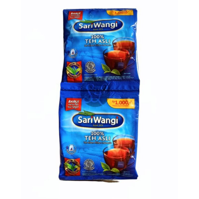 

(isi 4 teh) Sariwangi Sari Wangi Teh Enteh Celup Sachet Saset Ecer (1 sachet)