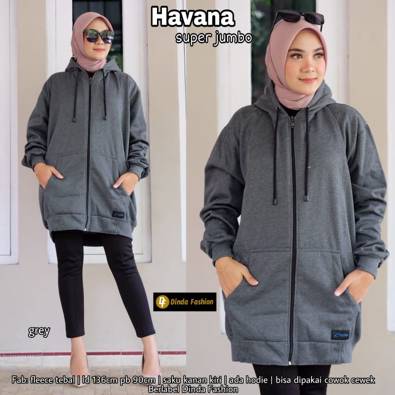 JAKET HAVANA Super Jumbo ORI DINDA