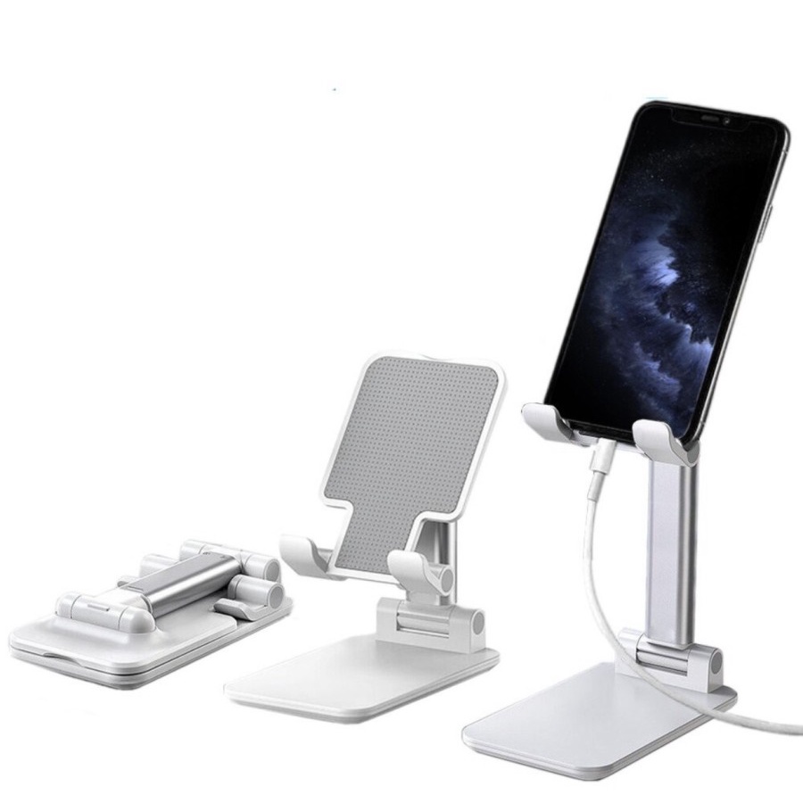 FOLDING DESKTOP PHONE STAND HD-23 HD-29 / PHONE HOLDER STAND HP DI MEJA