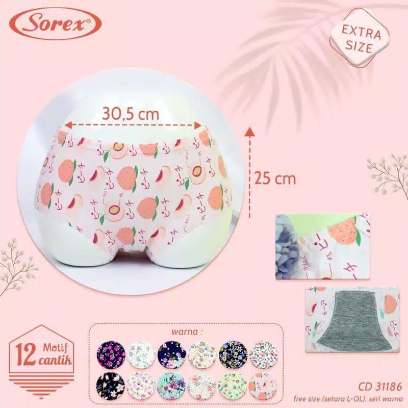 SOREX CD Seamless extra size 31186 Cd JUMBO Seamless motif