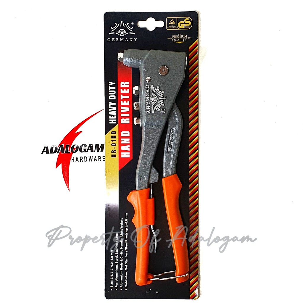 TJAP MATA Tang Rivet Germany - Hand Riveter Heavy Duty Eye Brand