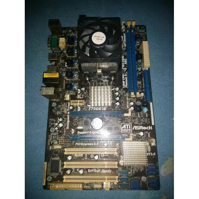 mobo ascrock 770 + Phenom II X4 955 3,2ghz