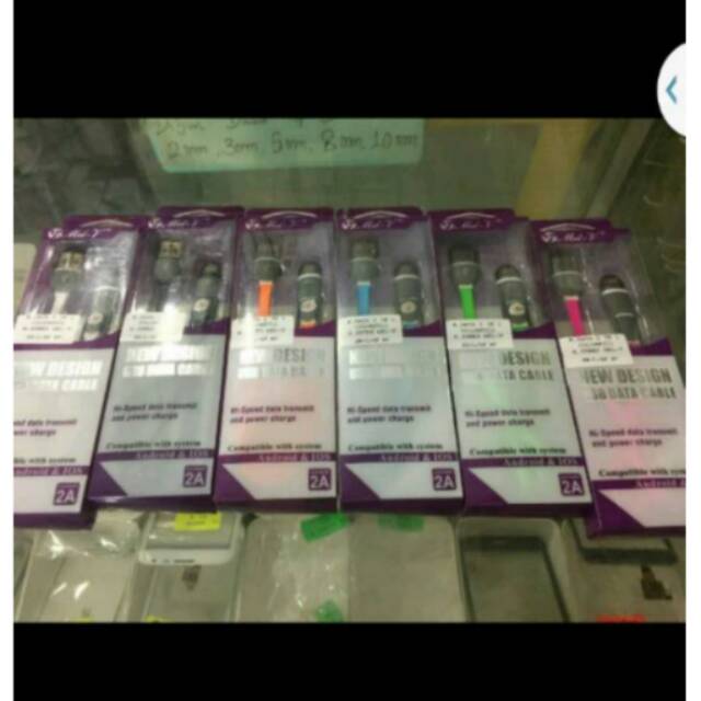 Kabel data colourfull 2 in 1