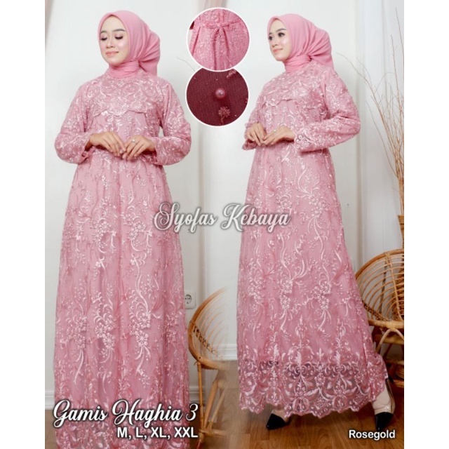 Kebaya Modern /Gamis / Gamis Modern / Kebaya Wisuda / Kebaya Brukat / Gamis Pesta / Kebaya Kondangan