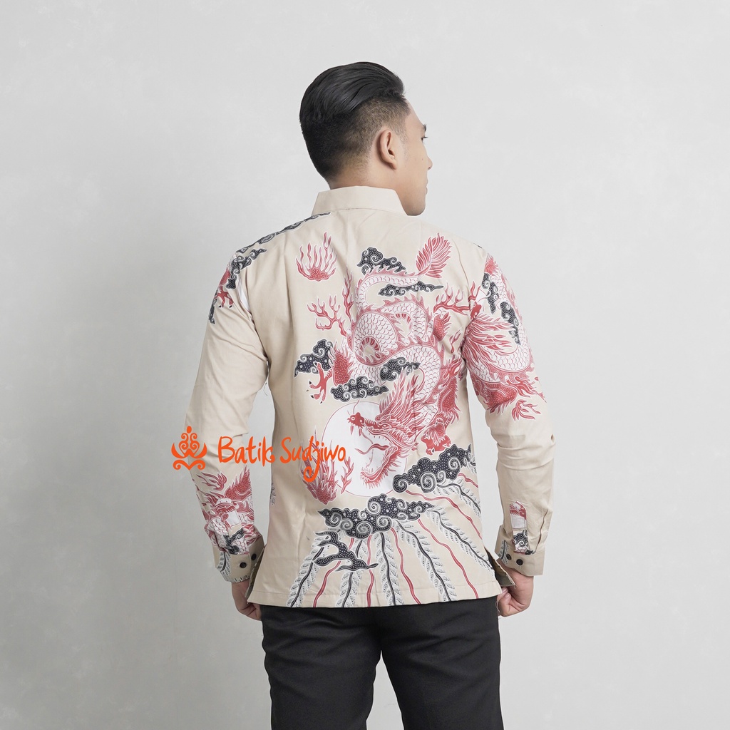 Baju Batik  Lengan Panjang Furing Premium 1076