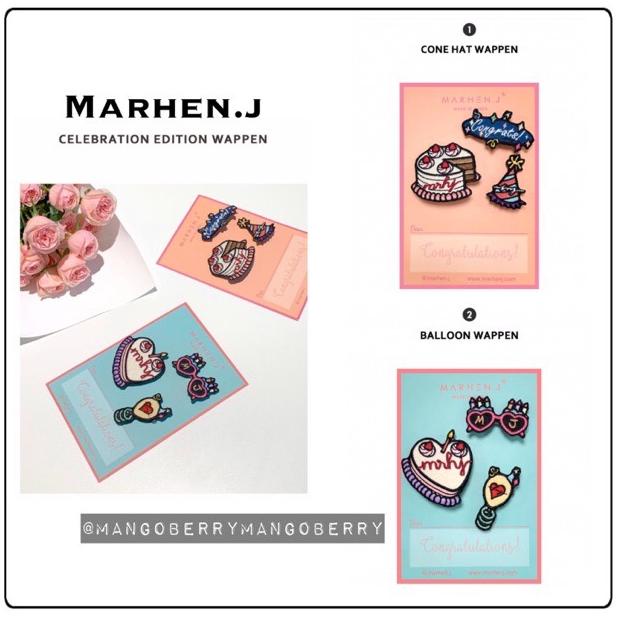 ACC TAS WANITA MARHEN.J CELEBRATION edition wappen (100% original pin patch marhenj)