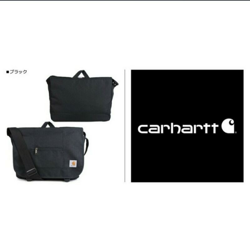 CARHARTT MESSENGER BAG D89 USA Black