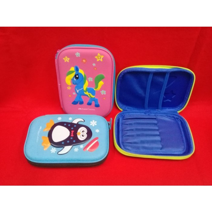 

Murah Tempat Pensil Faber Castel Motif Timbul / Kotak Pensil Soft Case Trendi