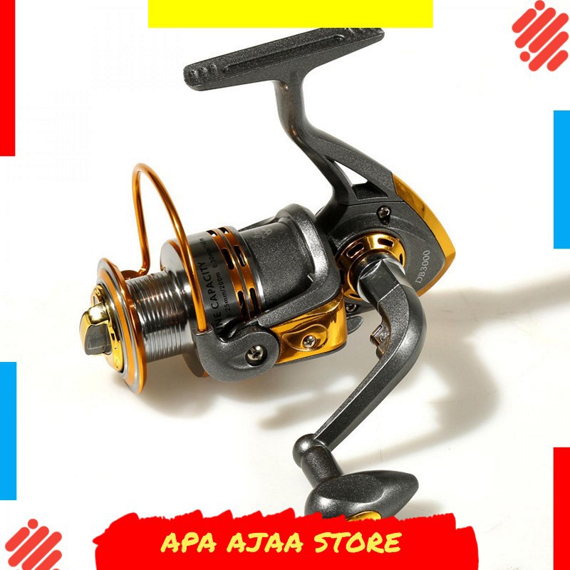 Termurah ! Debao Gulungan Pancing DB3000A Metal Fishing Reel 10 Ball Bearing