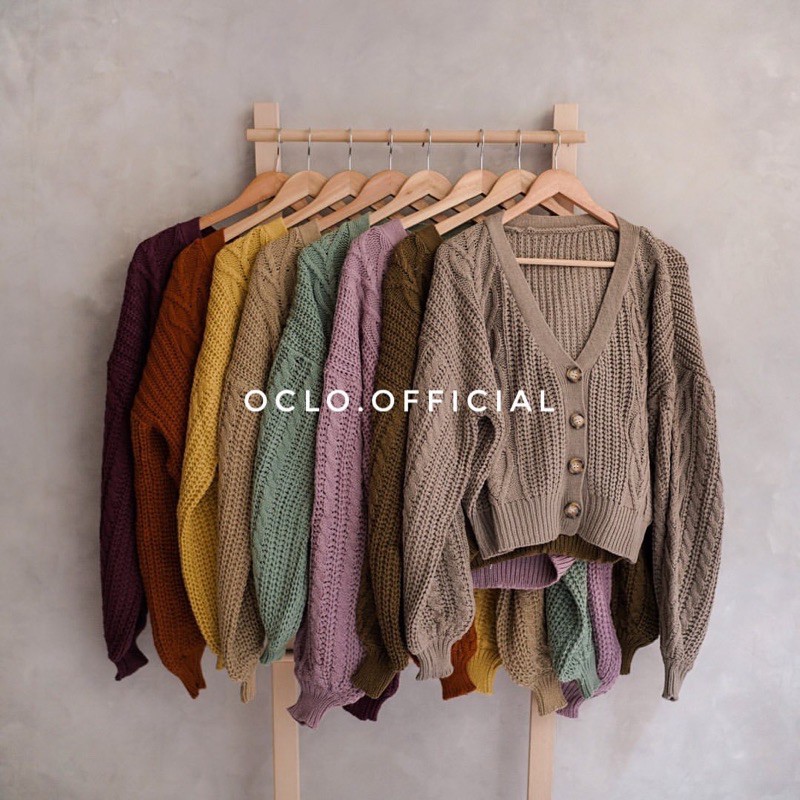 Rizae cardi knit by oclo.official