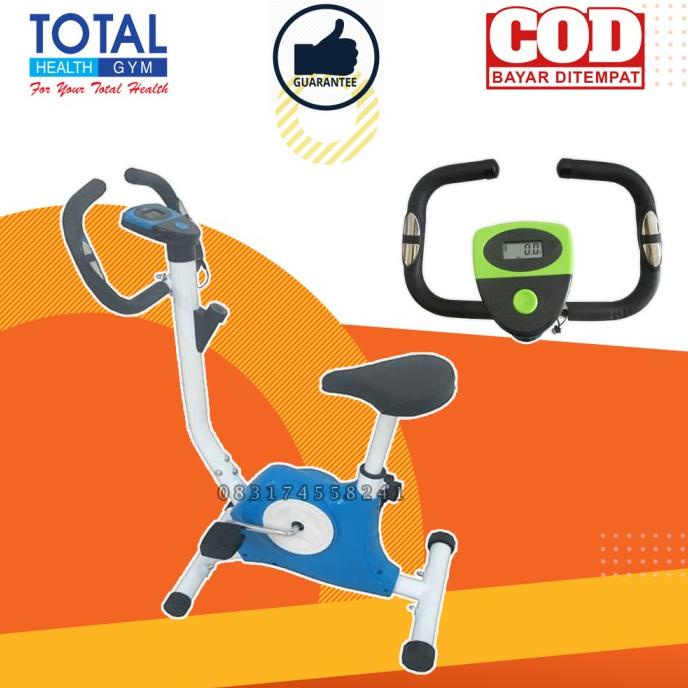 Alat Fitness Sepeda Statis Mini Tl 8215 Sepeda Statis Belt Total