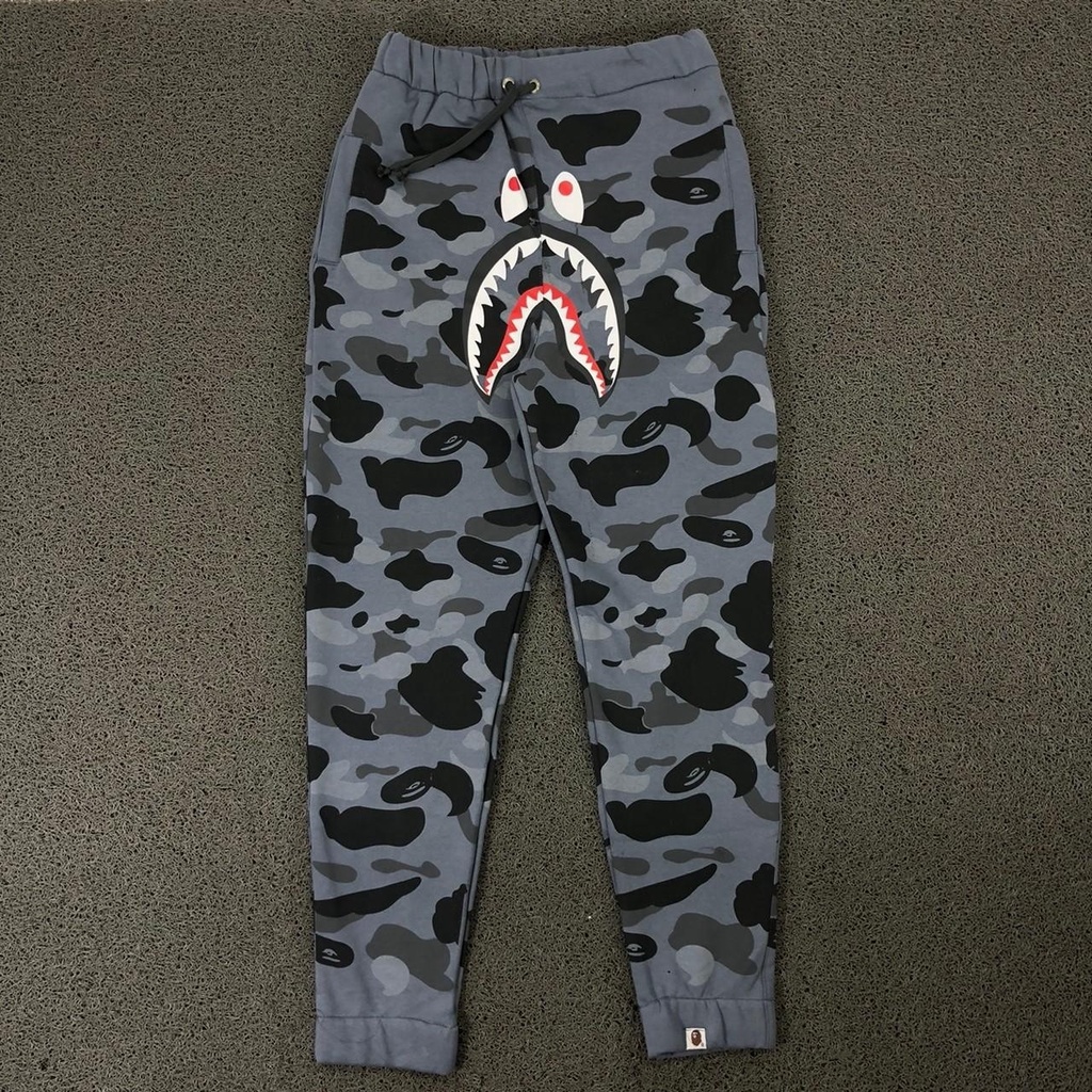CELANA PANJANG JOGER PANTS A BATHING APE BAPE CAMO ABU ABU