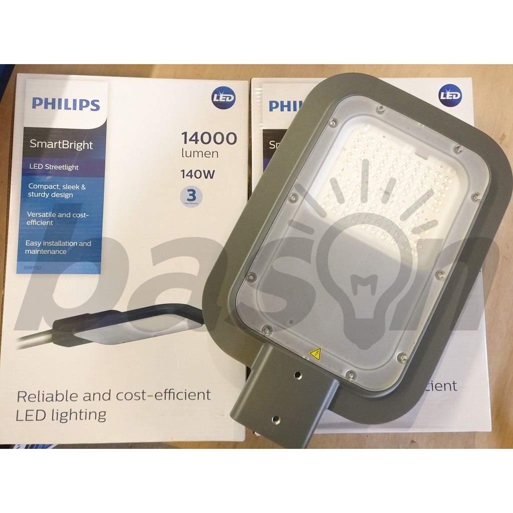 PHILIPS BRP132 140W LED175 220-240V - Lampu PJU SmartBright LED Streetlight