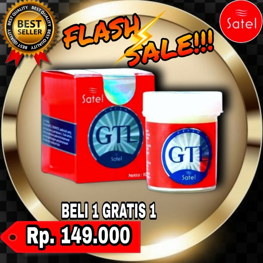 Satel GTL Promo 2 Botol Buy 1 Get 1 Free Salep Gatel Original Asli Pabrik 2 Botol Satel GTL