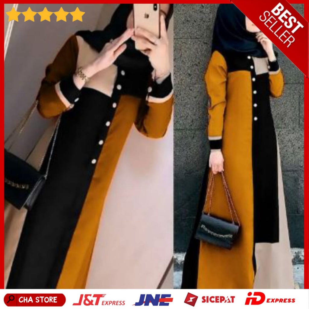 [SALE] GAMIS MUSLIM MARWAH/JAVINA MAXI/GABBANA MAXI DRESS/GAMIS GABBANA/GAMIS MARWAH TERMURAH / Baju