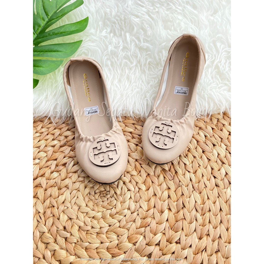 Gratica Sepatu Balet Wanita Flat Shoes Terbaru AP 80