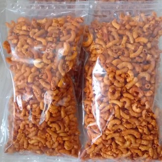 

makaroni bantet makaroni garing makaroni pedes makaroni kering kriuk makaroni bantat pdes siap makan
