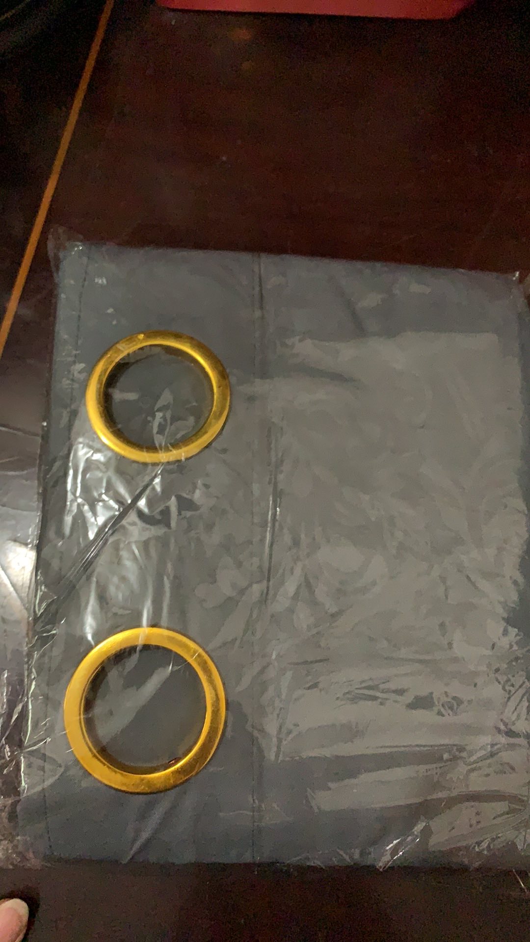Gorden Pintu & Jendela Smok Ring Lubang 12 Polos Embos Hordeng / Tirai