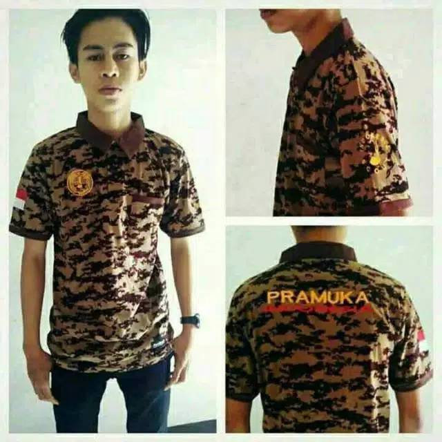 Kaos Pramuka Berkerah Top