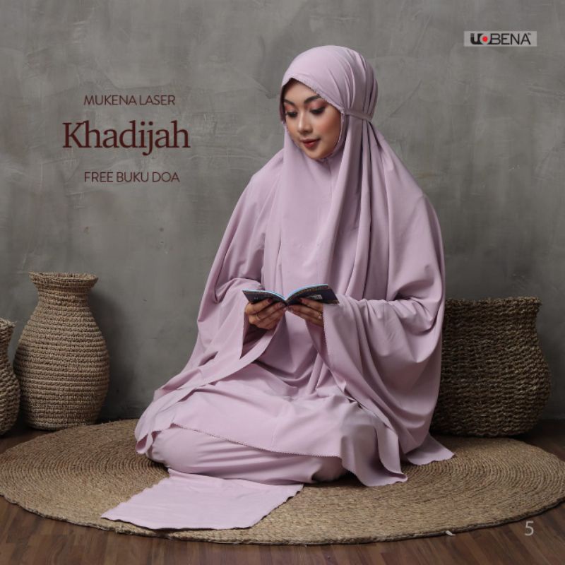 mukena khadijah travel by oubena
