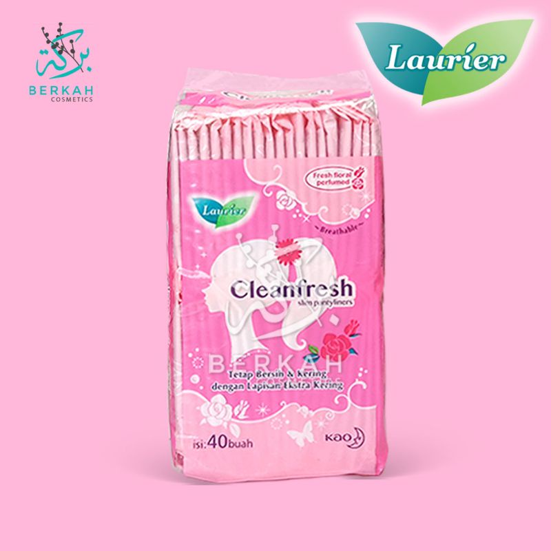 Laurier Slim Pantyliners Clean Fresh isi 40pcs