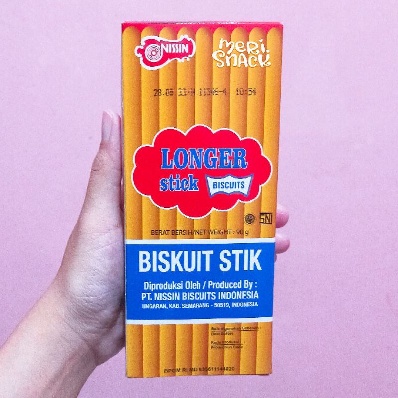 

Nissin Longer Stick Biscuit 90gr