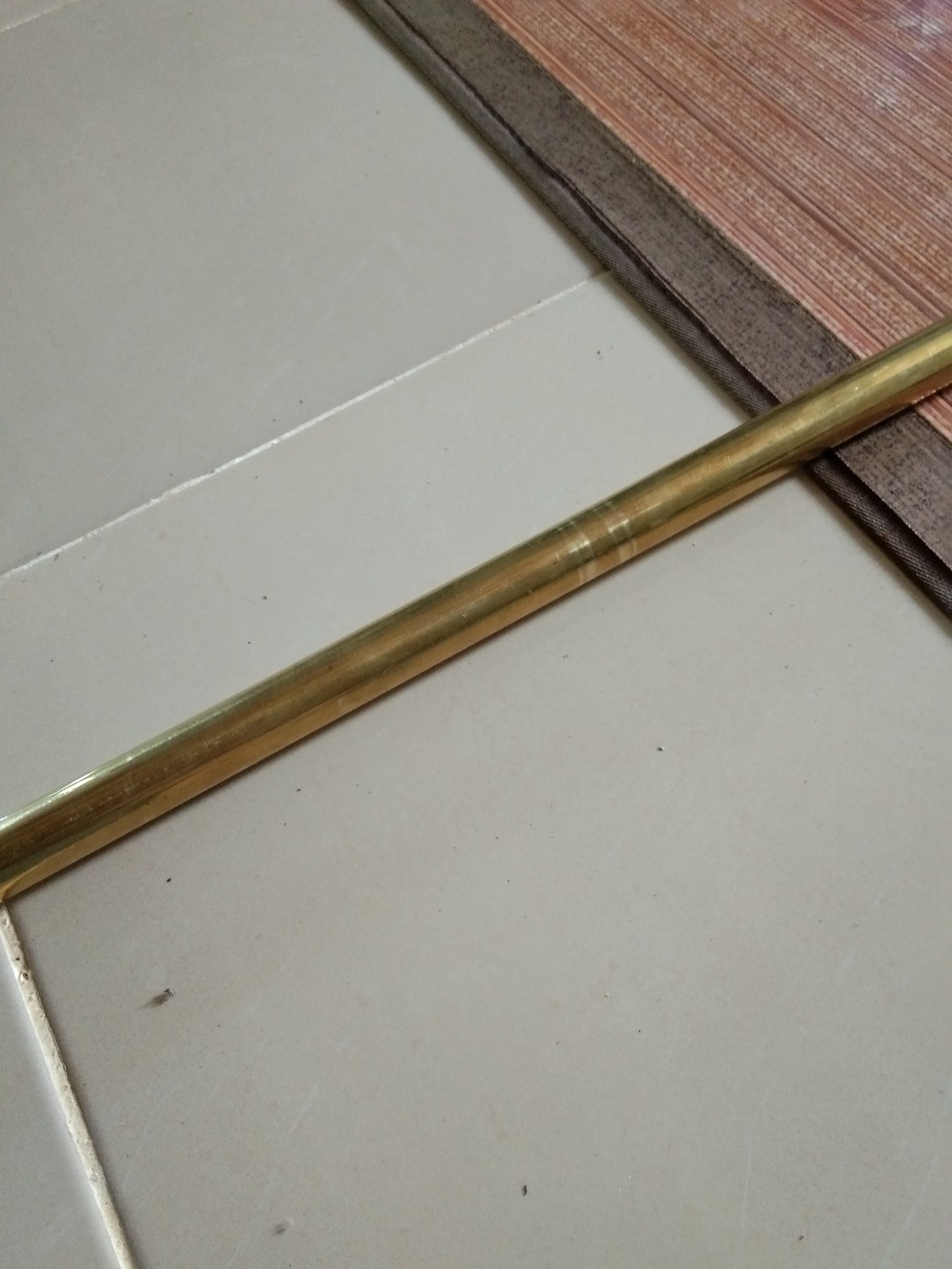 Pipa Kuningan Diameter 25mm Tebal 2mm Panjang 75 Cm