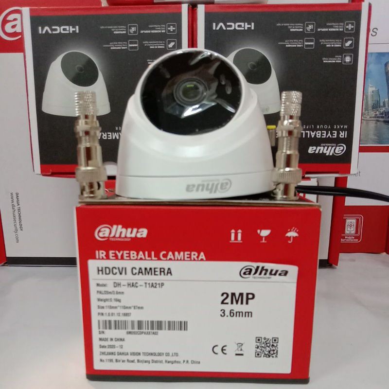 PAKET CCTV DAHUA 2 KAMERA 2MP LENGKAP GARANSI RESMI