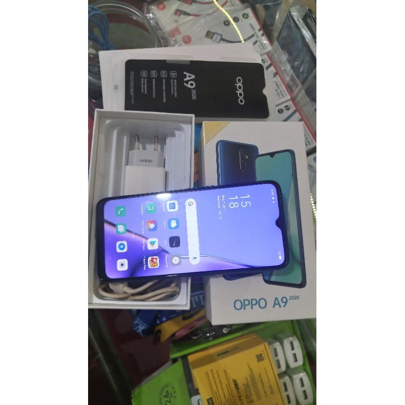 oppo A9 2020 8/128gb / hp second oppo A9 2020 8/128gb