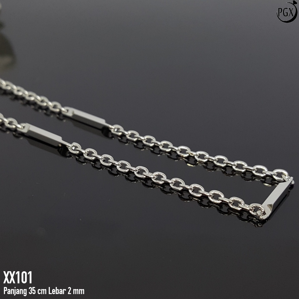 PGX Kalung Pria Wanita Xuping Perhiasan Lapis Emas Aksesoris Fashion Premium - XX108