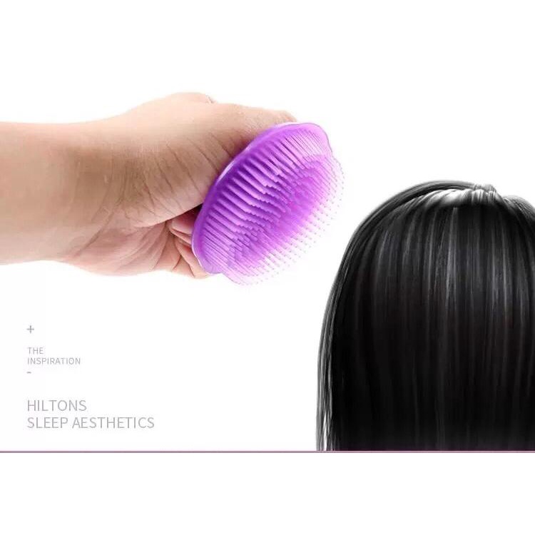 Sisir Keramas Bulat Sisir Sikat Rambut Pijat Head Massage Anti Ketombe-2