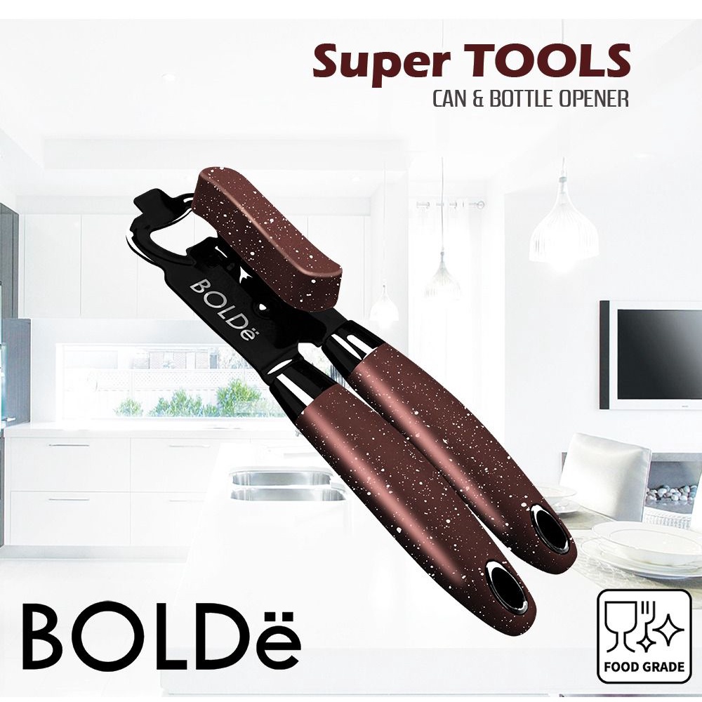 BOLDe Super Tools Can &amp; Bottle Opener / pembuka kaleng dan botol