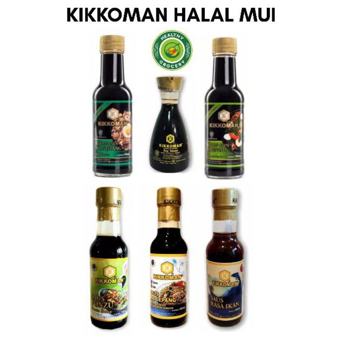 Kikkoman HALAL Soy Sauce, Ponzu, Fish Sauce, Oriental, Soba, Dispenser, Vinegar 150ml