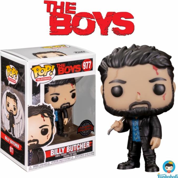 BEST SELLER FUNKO POP TELEVISION THE BOYS - BILLY BUTCHER BLOODY [EXCLUSIVE] #977 HAPPY SHOPING