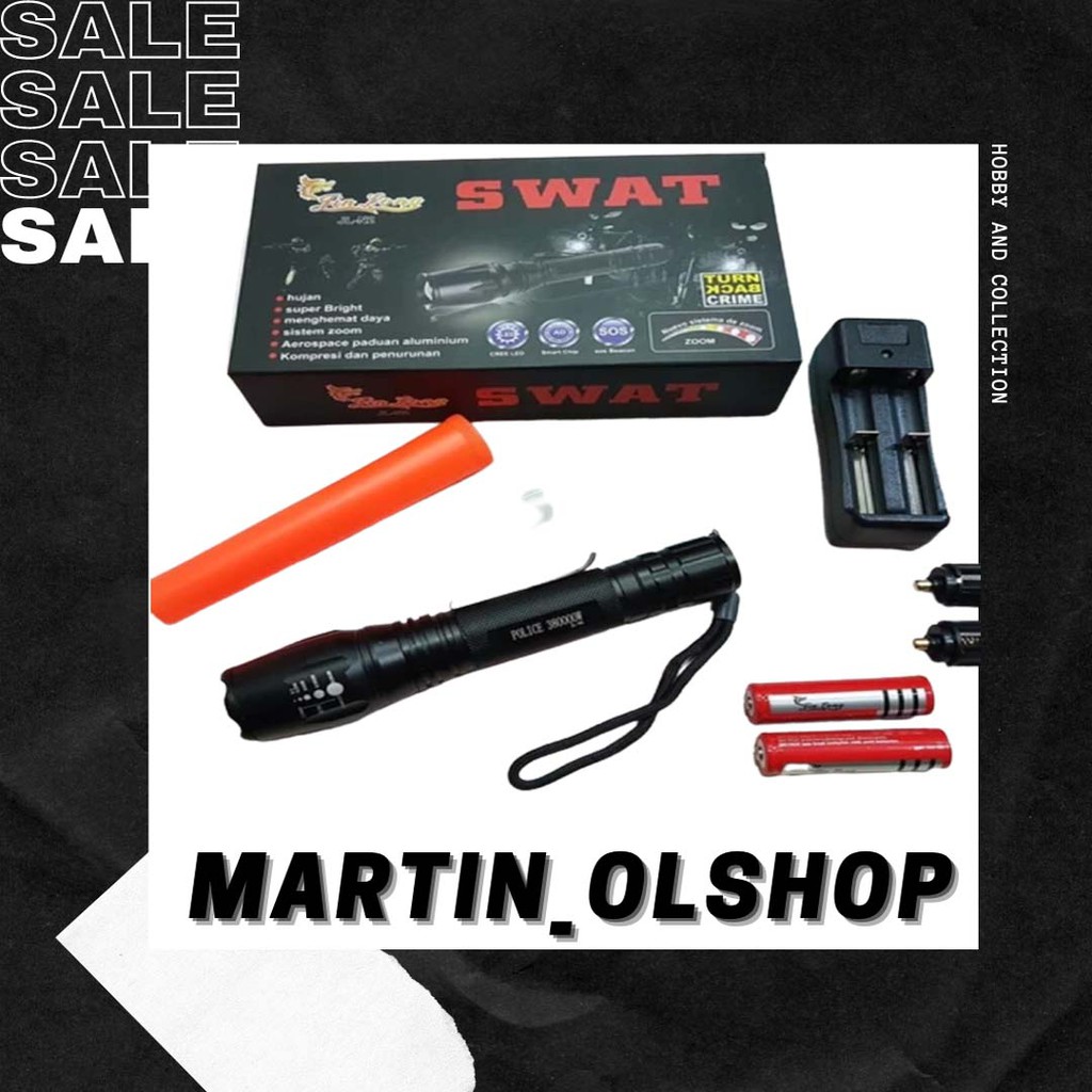 SENTER SWAT POLICE JL N2 SENTER LED JL-N2 SENTER POLISI