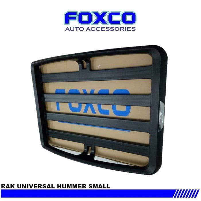 Roof Rack Foxco / Rak Mobil Foxco Universal / Paket Rack + kaki Mobil