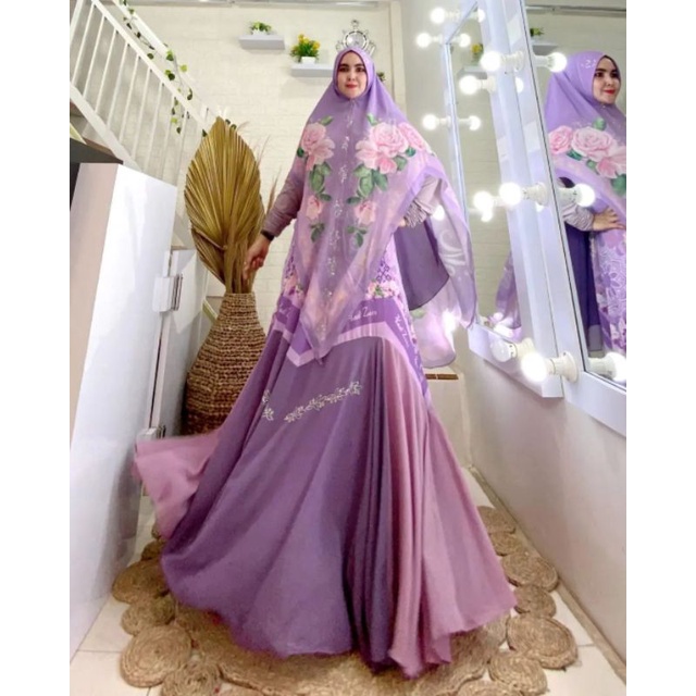 DRESS GAURI PREMIUM SET ORY YODIZEIN SYARI