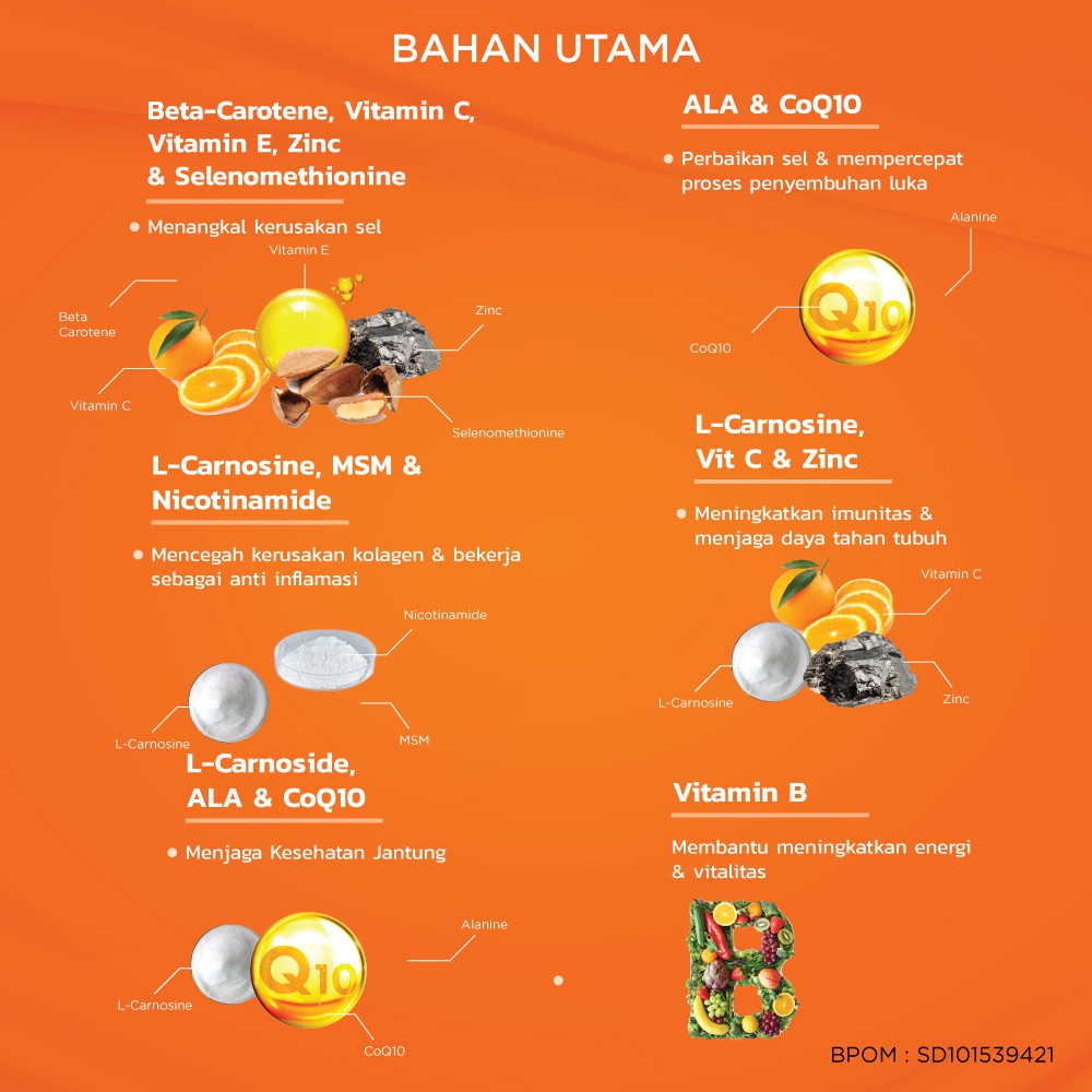 ERHA Skincore 30 Caps - Suplemen Kesehatan Tubuh & Kulit-3