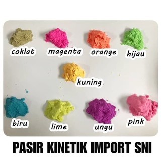 Mainan Pasir Anak Refill Pasir / Pasir Ajaib 1000gram/1kg Barang SNI