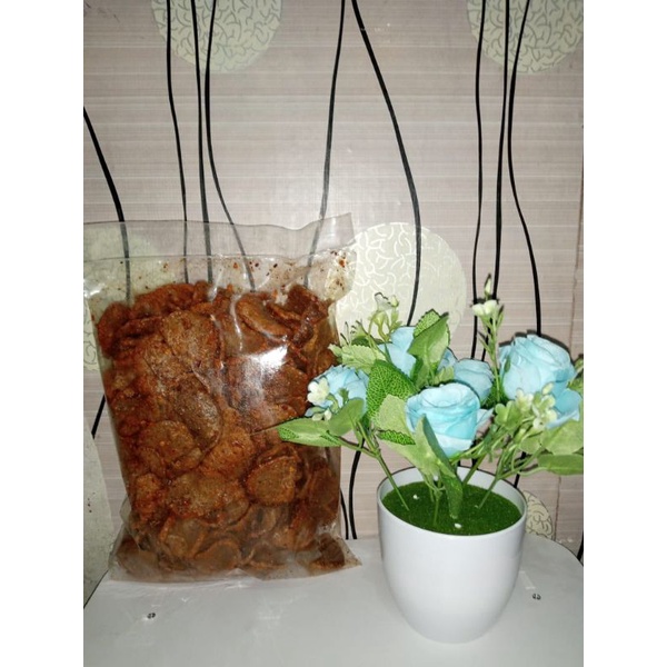 

seblak kerupuk jengkol