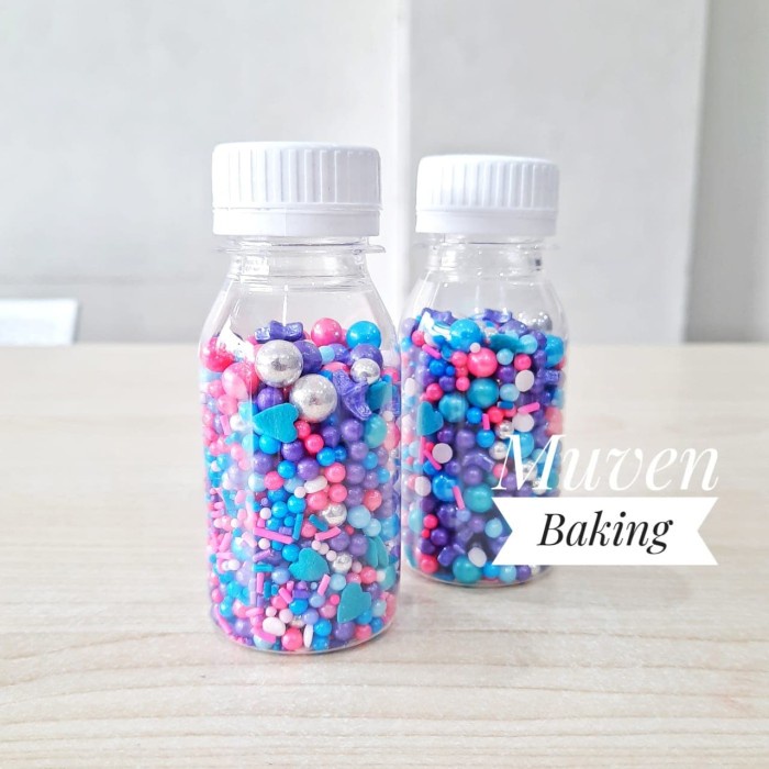 

Jual Cs Mermaid Violet - Sprinkle Cake Mix Trimit Dragee Sugar Candy Kue
