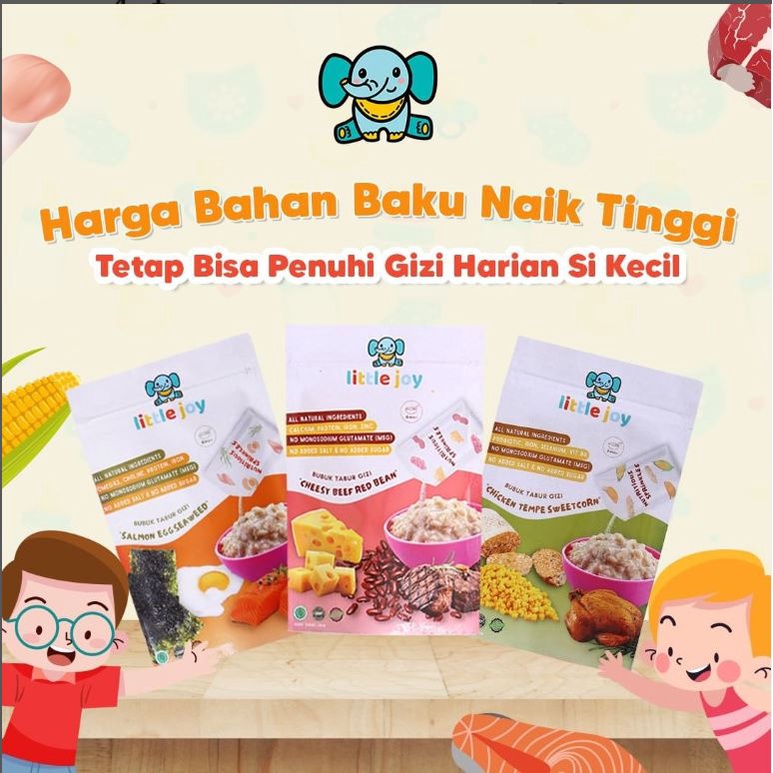 MPASI Bayi little joy BB Booster Bubuk Tabur Gizi - littlejoy Tambahan gizi bubur bayi