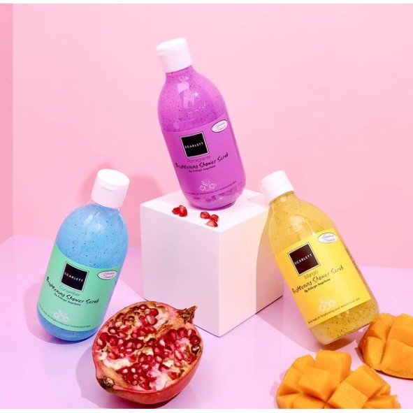 SHOWER SCRUB SCARLETT / SCARLETT WHITENING SHOWER SCRUB