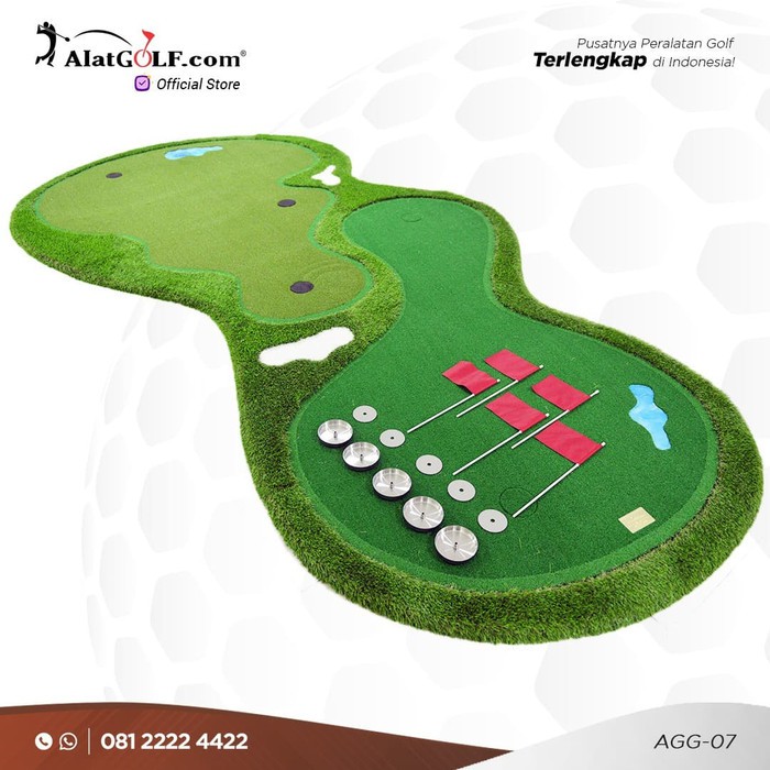 GOLF PUTTING GREEN STAR #1 KARPET PUTTING KANTOR RUMAH GOLF FREAK