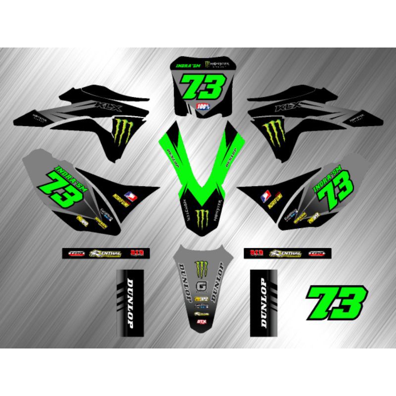 

STIKER DECAL GORDON MOTIF TERBARU - KODE73G