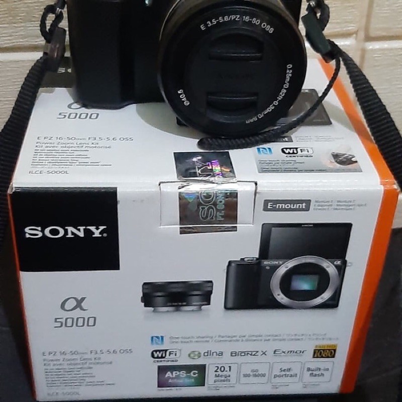 Kamera Mirrorless Sony a5000 second