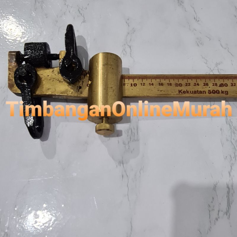 Mistar Timbangan Duduk, Setang CB Manual, Skala geser Timbangan Duduk 500 kg