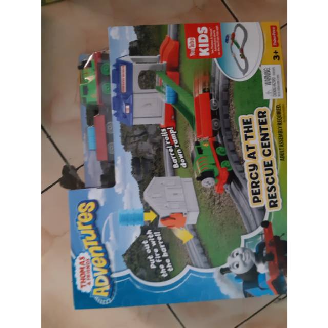 thomas n friend percy at the rescue center